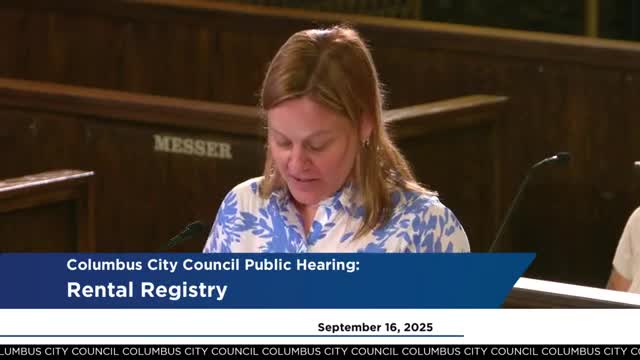Columbus City Council Proposes New Rental Registry to Ensure Safe Housing