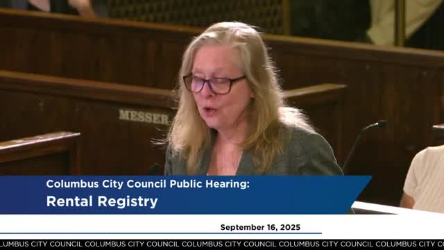 Disability Advocate Belinda Spinosi Supports Rental Registry Proposal