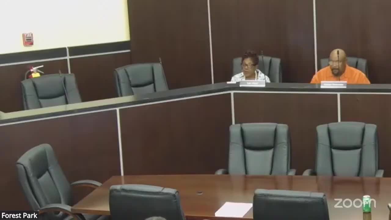Planning Commission approves variance for Patricia Maxwell's home addition in Forest Park