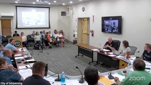 City Council Reviews Ishpeming's Updated Branding Designs and Color Palettes