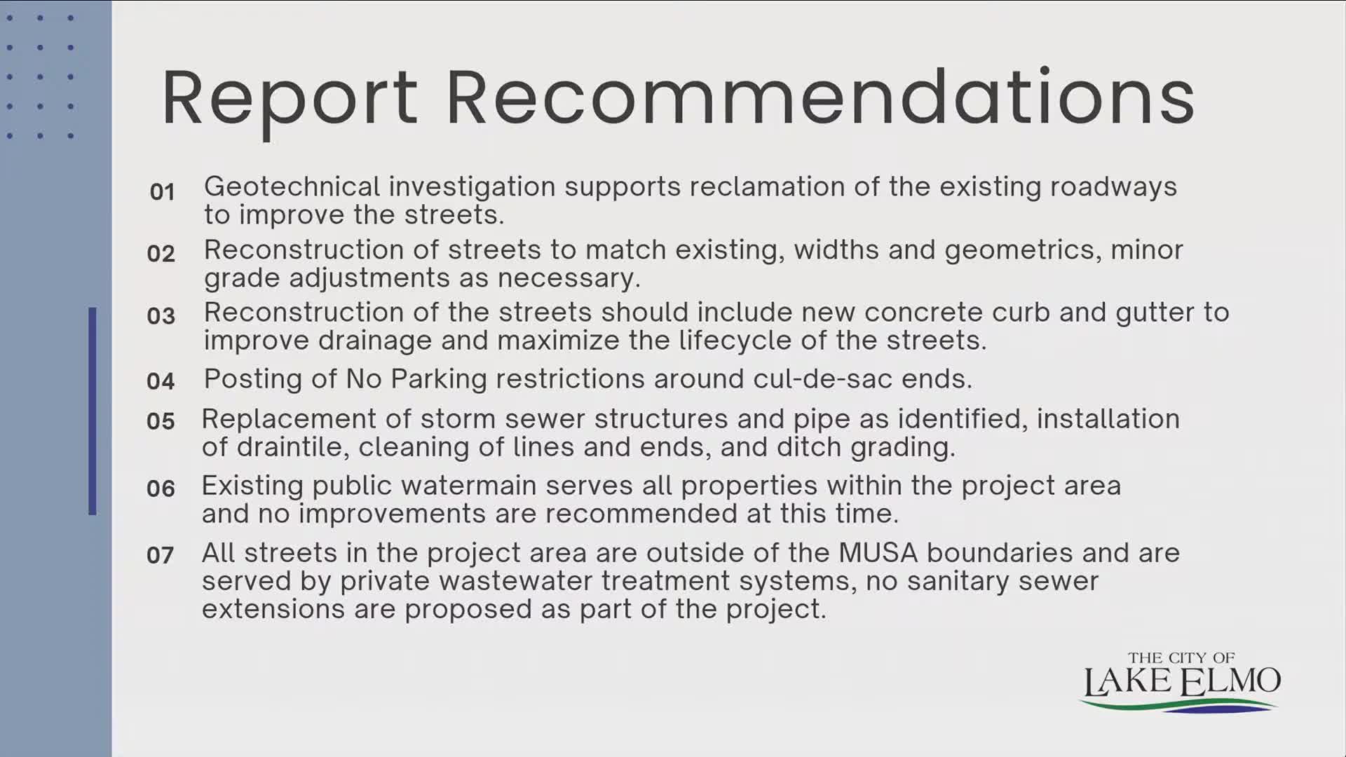 City Council advances $2.4M street and utility improvements for 2026 capital plan