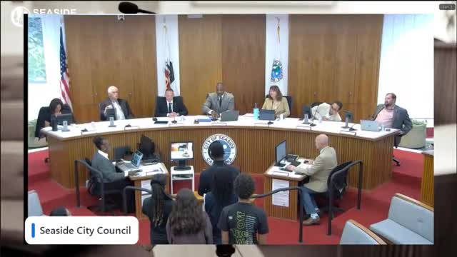 Village Project youth ambassadors present stigma‑reduction programs and upcoming events to Seaside council