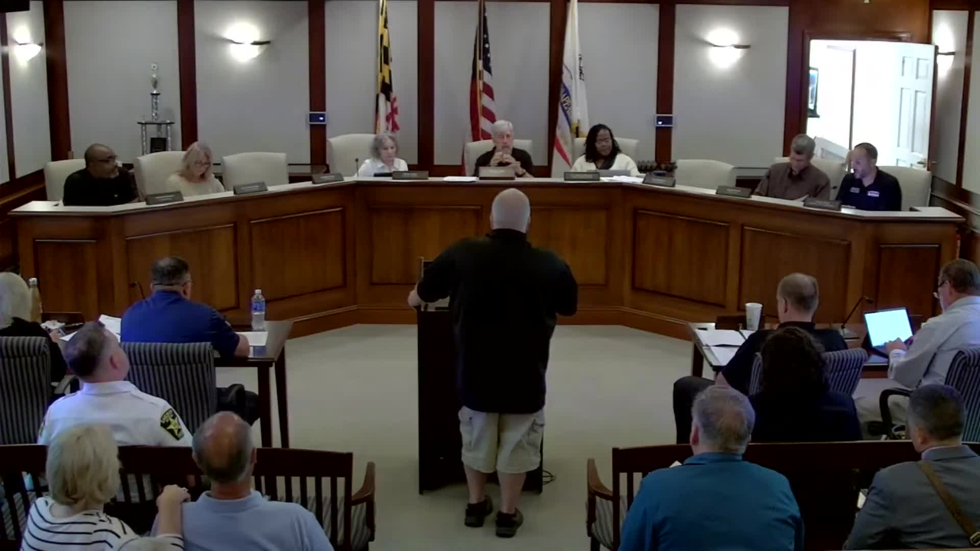 Chesapeake Beach Council Highlights Community Events and Honors Local Hero Mark Hewitt