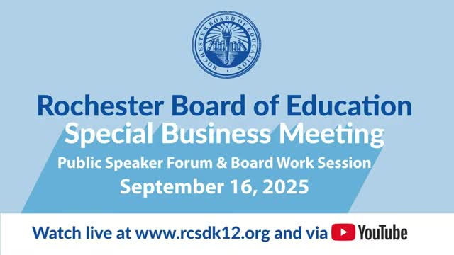 Rochester Board of Education Faces Community Concerns Over Freddie Thomas School Violence