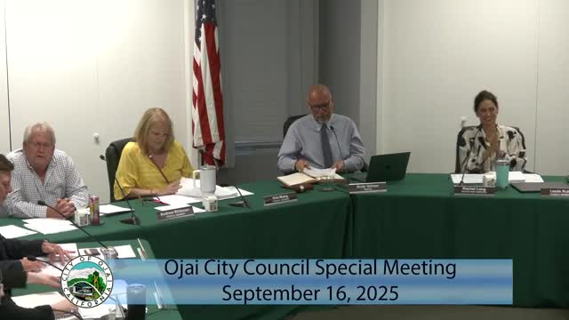 Ojai City Council Supports Roadless Rule and HR 3930 to Protect Local Environment