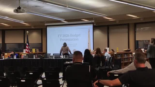 School Board Adopts Fiscal Year 2026 Budget With Conservative Revenue Approach
