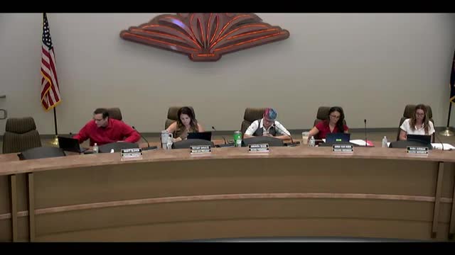 Board Discusses Policy Updates on Safety, Discipline, and Student Health Services