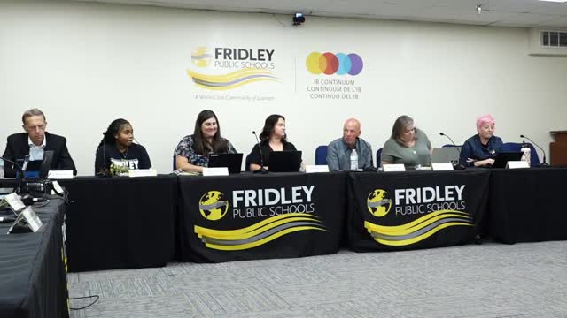 Fridley School Board Discusses Tackle Cancer Night and Important Upcoming Events