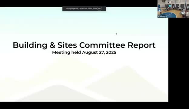 School Board Reviews Capital Needs and Plans Facility Tours for the Year