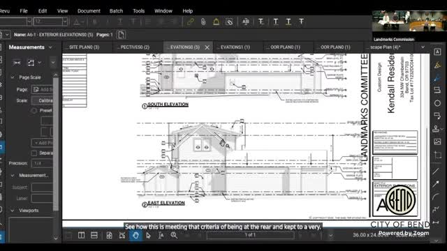 Bend Landmarks Commission Evaluates Historic Compatibility of Proposed Dwelling Modifications