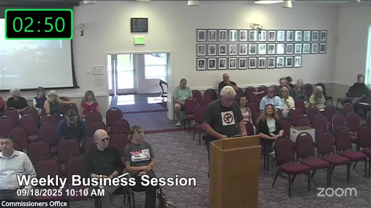 Josephine County Residents Call for Fiscal Responsibility and Accountability in Government Decisions