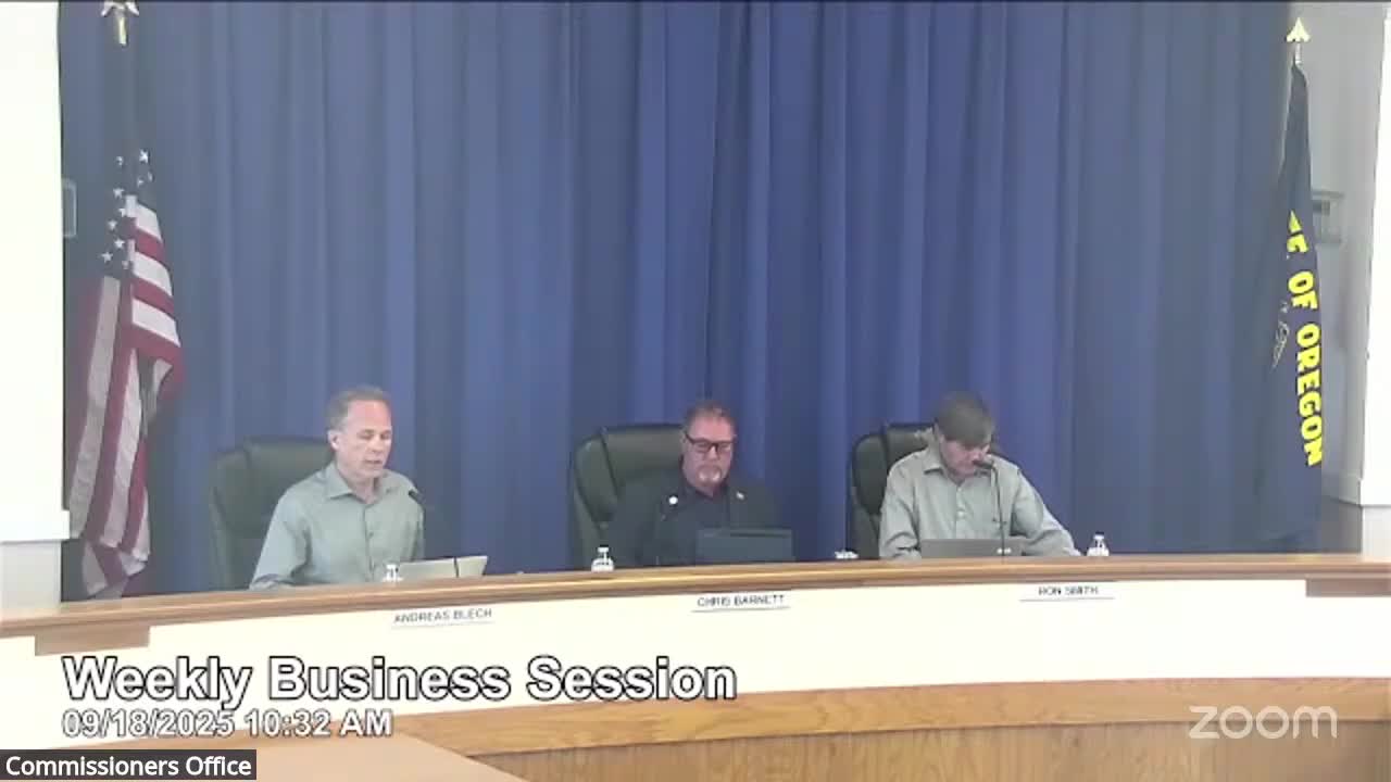 Jay Meredith Urges Commissioners to Approve Mining Lease for American Mineral Research