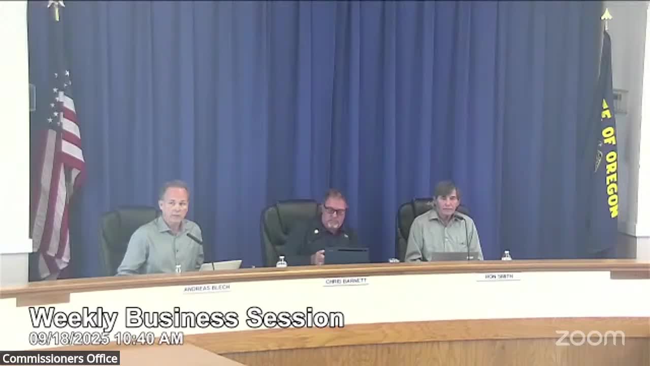 Commissioners Approve Purdue Pharma Settlement and Solid Waste Agency Appointments