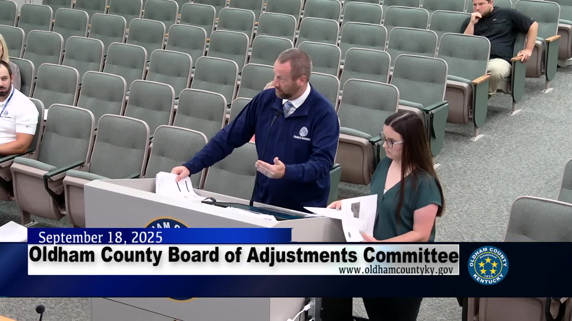Goshen Homeowners Seek Variance for Forward Facing RV Garage Due to Setback Challenges