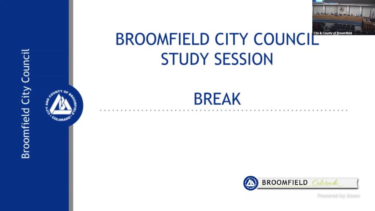 Broomfield City Council Discusses 2026 Budget and Human Services Frameworks