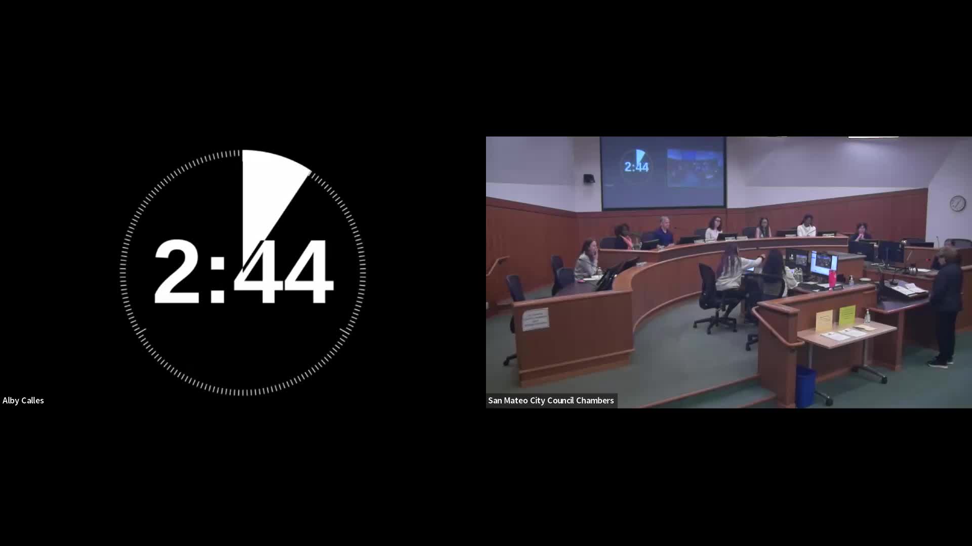 San Mateo Resident Advocates for Golf Course Improvements at Public Meeting
