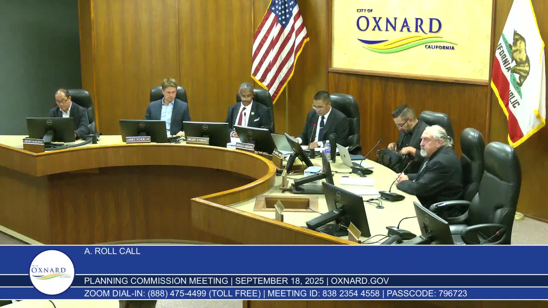 Oxnard Planning Commission Holds Meeting to Review Bylaws and Project Permits