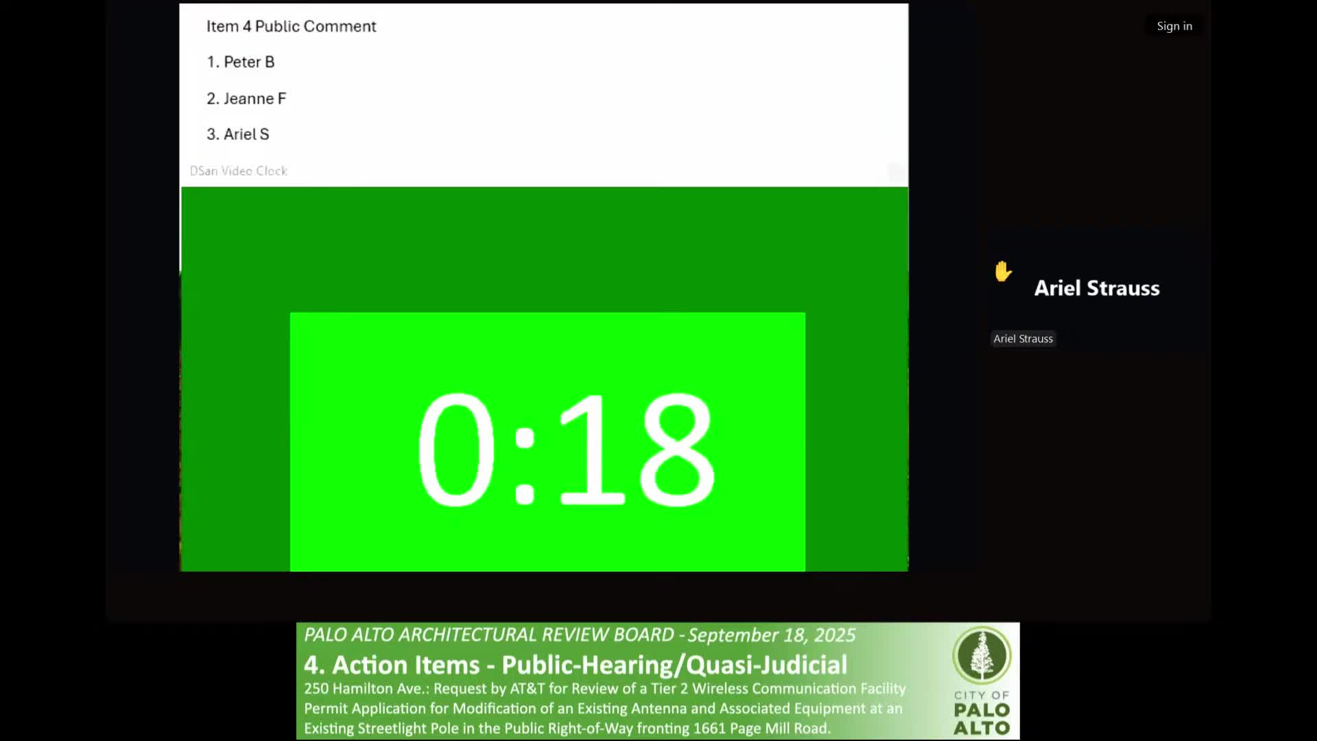 Palo Alto ARB Reviews AT&T Application Amid Public Concerns on Equipment Size