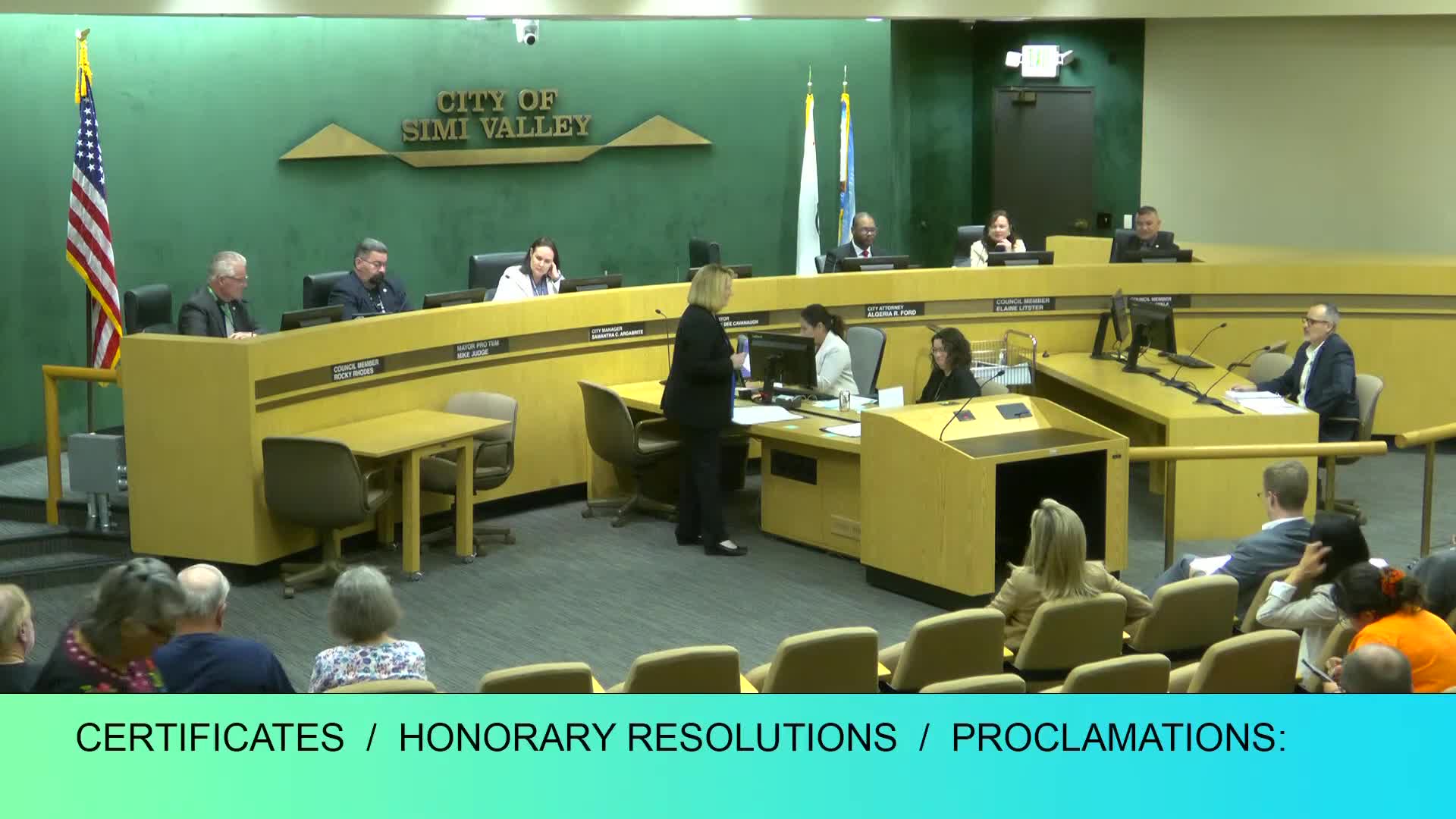 Simi Valley Council Proclaims September 2025 as Constitution Week and Emergency Preparedness Month