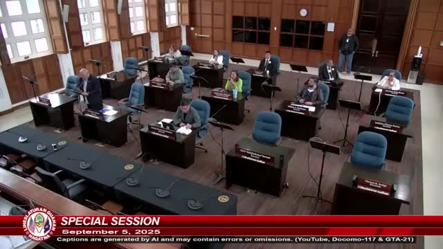 Legislature recesses until Sept. 10 after senators object to substituted version of Bill No. 12s