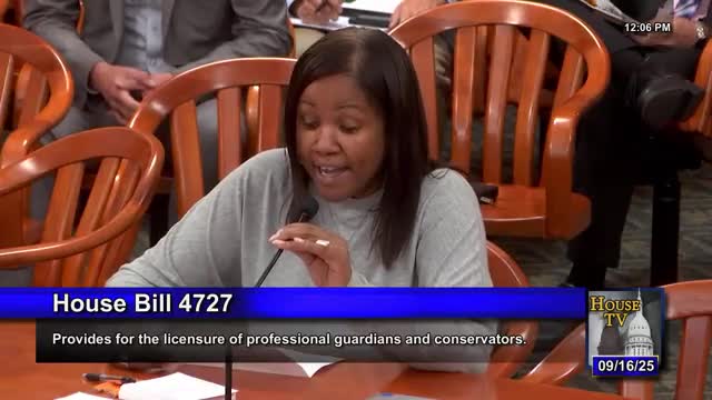Support Grows for HB 47 27 and HB 47 28 Requiring Licensed Guardians and Conservators