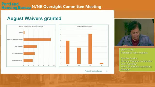 Committee Considers Waiver Policy for Studio Apartments Amid Vacancy Concerns