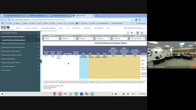 District highlights literacy gains on state accountability report; overall rating 'meeting expectations'