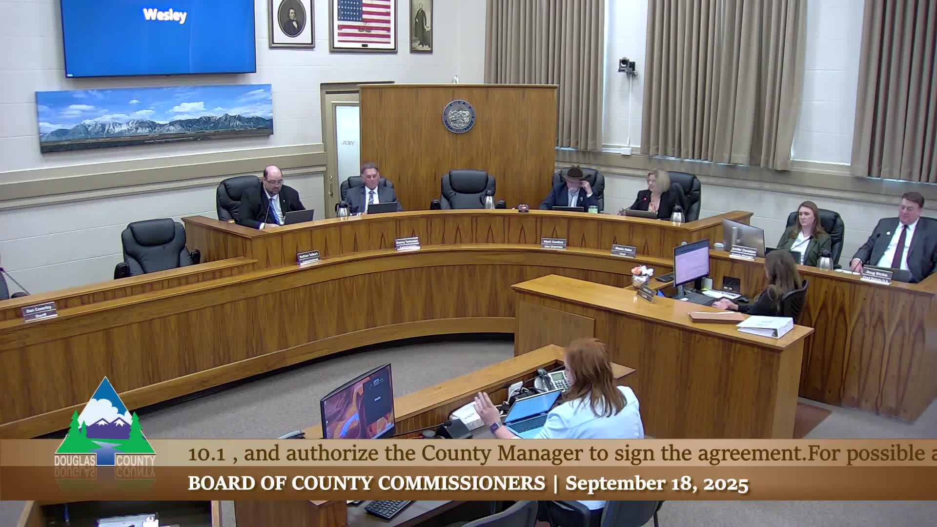 Public Comments Raised on Road Maintenance Agreement for Johnson Lane
