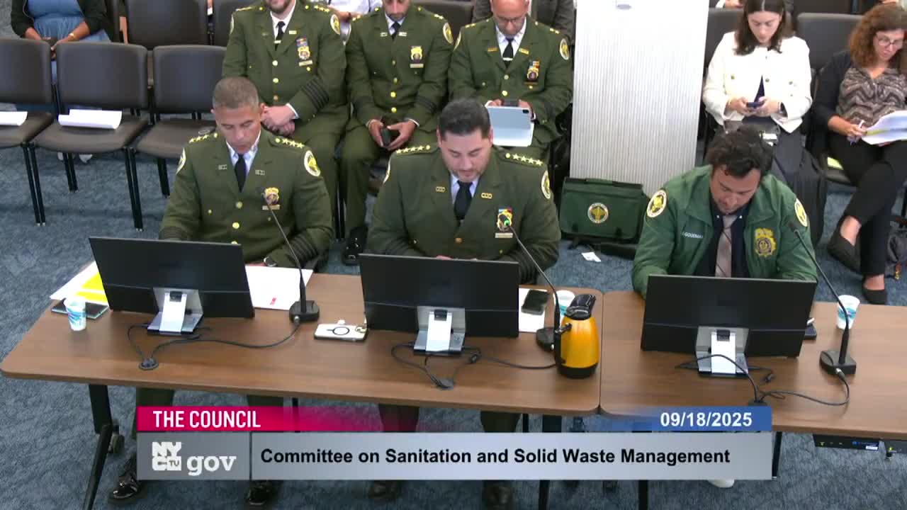 City Council Reviews Bills Impacting Waste Management and Health Services in New York