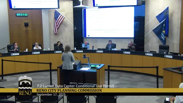 Planning Commission Reviews Conditional Use Permit for Telecommunication Gateway Building