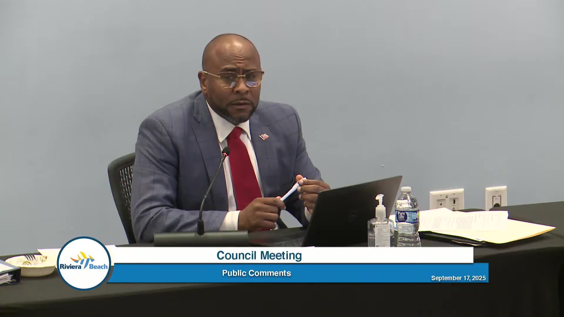 Riviera Beach City Council Approves Tax Ordinance 4286 for Fiscal Year 2025-2026