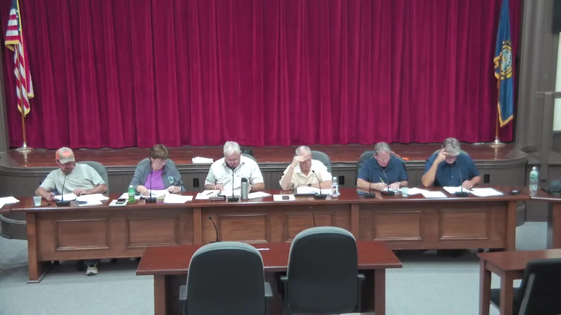 Board Members Review Nonconforming Structure Regulations for Potential Revisions