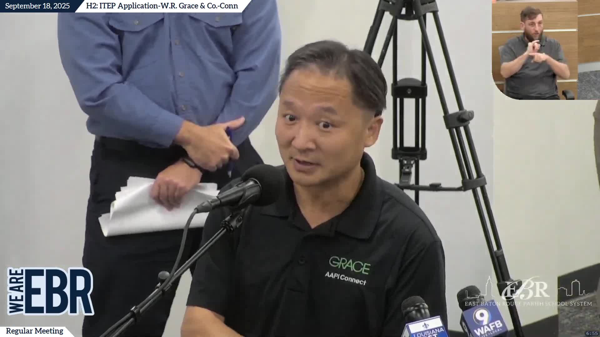 W R Grace Discusses Job Creation and Investment Plans at Baton Rouge Facility