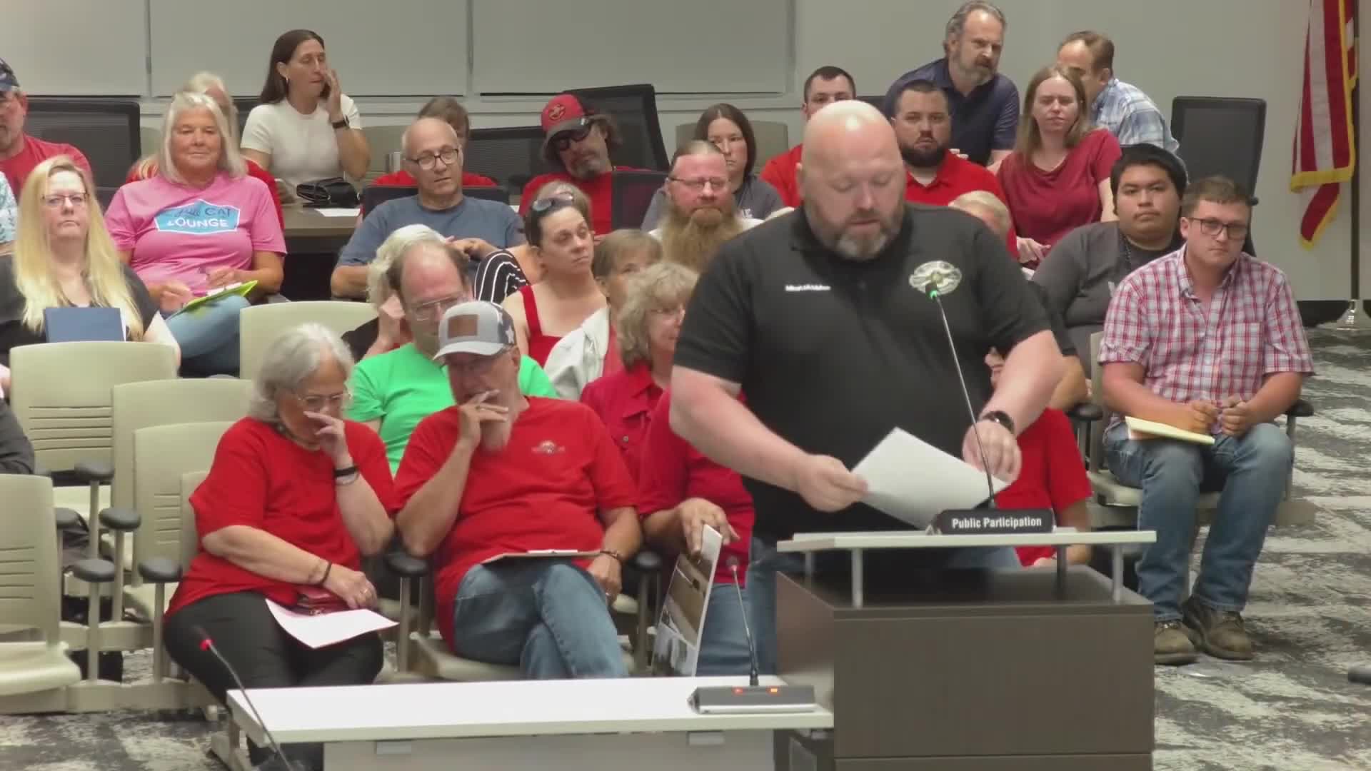 Union representative warns board that cutting unfilled positions would worsen jail staffing crisis