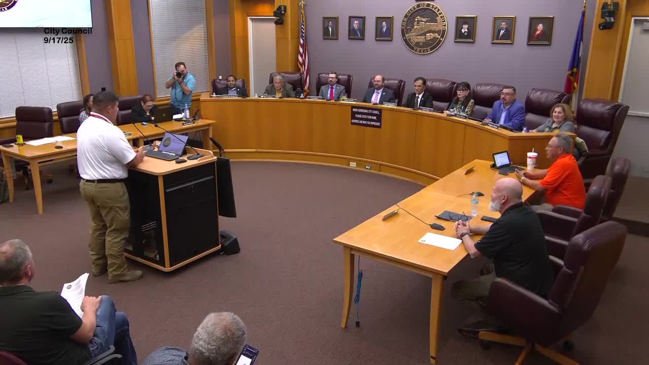 City Council Appoints James Mangani as Stafford Fire Chief