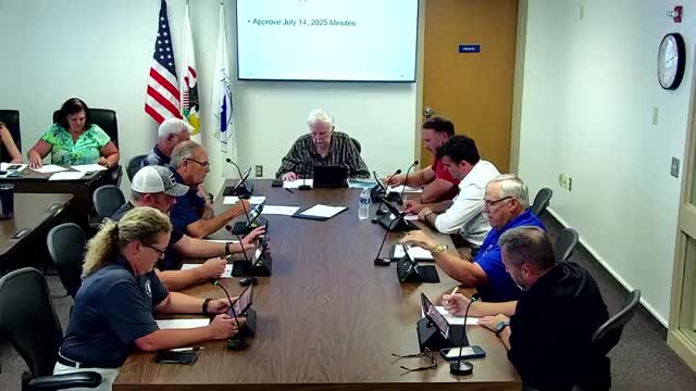 Board forwards 2026 county holiday schedule to full board