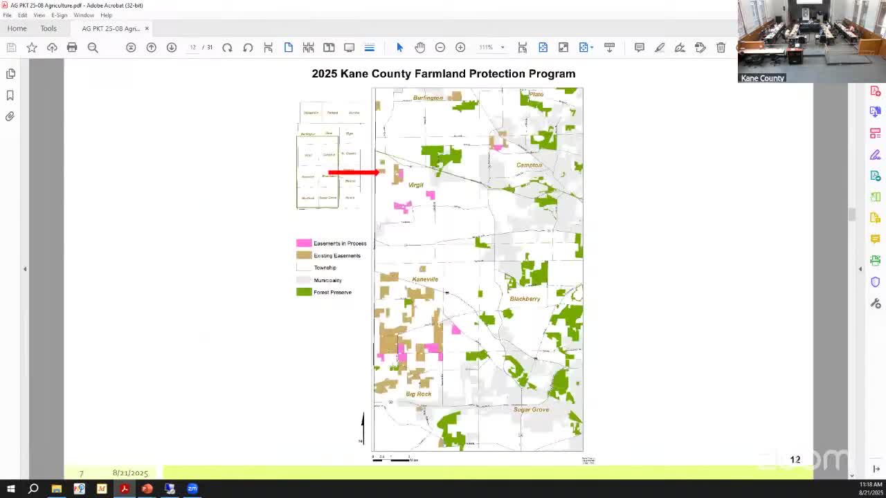 Committee approves amendment to Peterson Farm easement so operator can renovate home