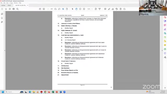 Kane County juvenile detention cited for best practices; board approves multi-county detention agreements