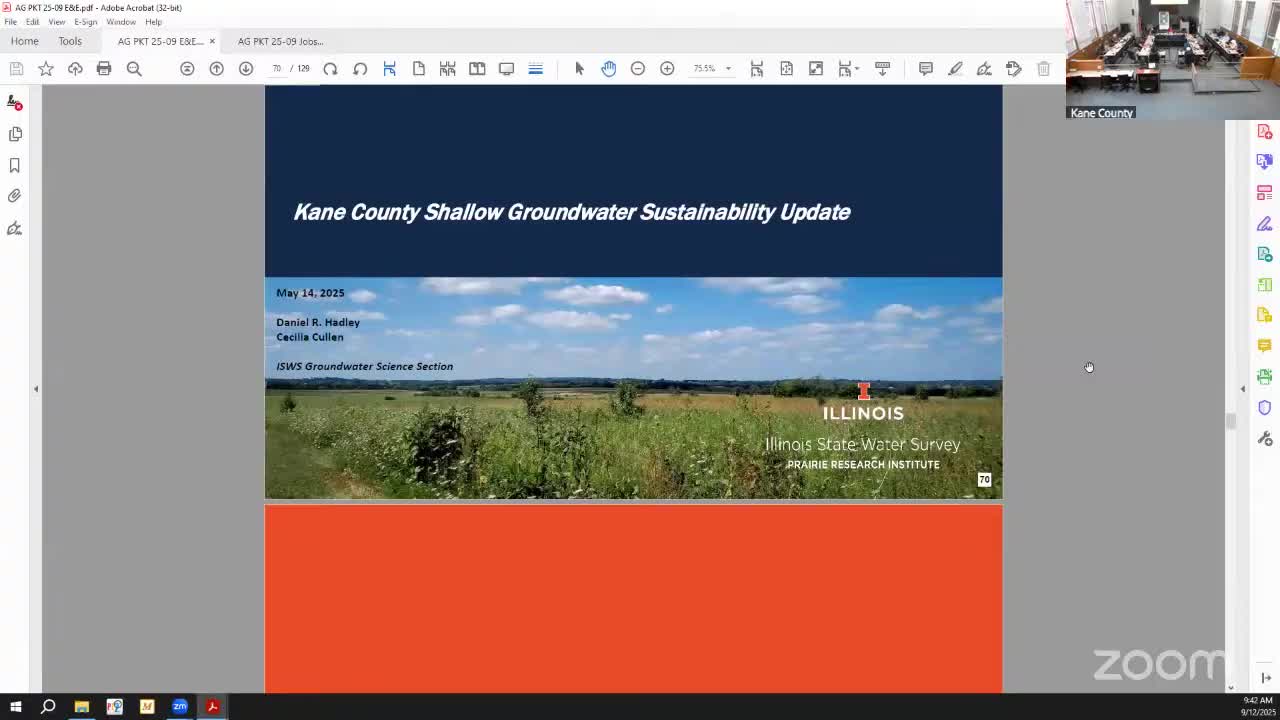 Kane County groundwater study flags Mill Creek as most stressed; models undercount chloride peaks in parts of Aurora