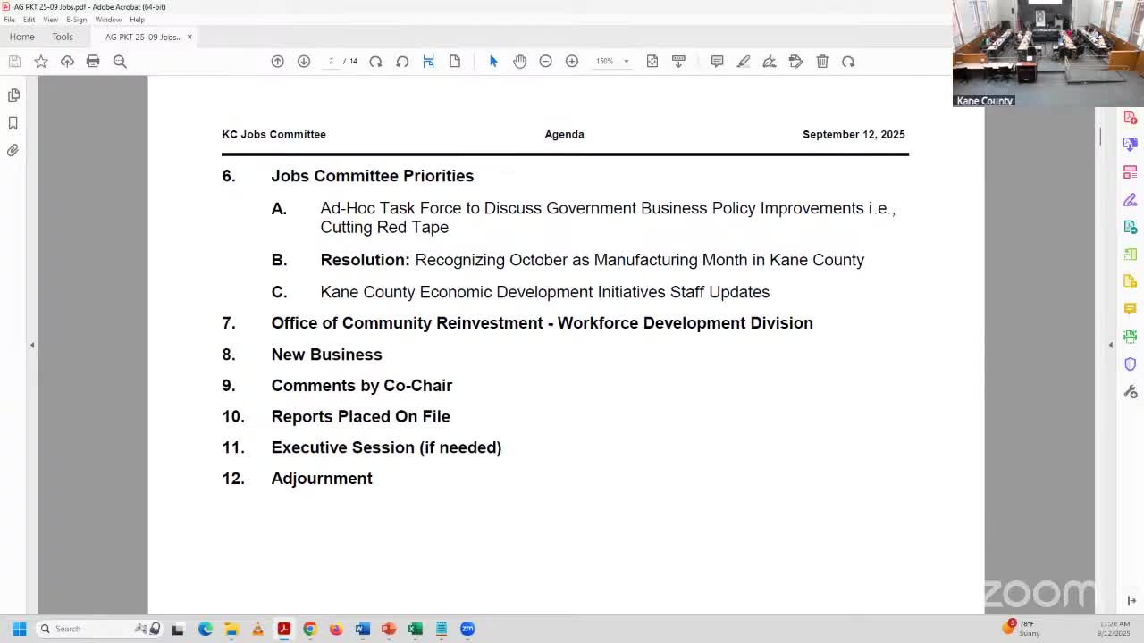 Jobs committee to form ad hoc task force to study permitting, incentives after manufacturers cite red tape