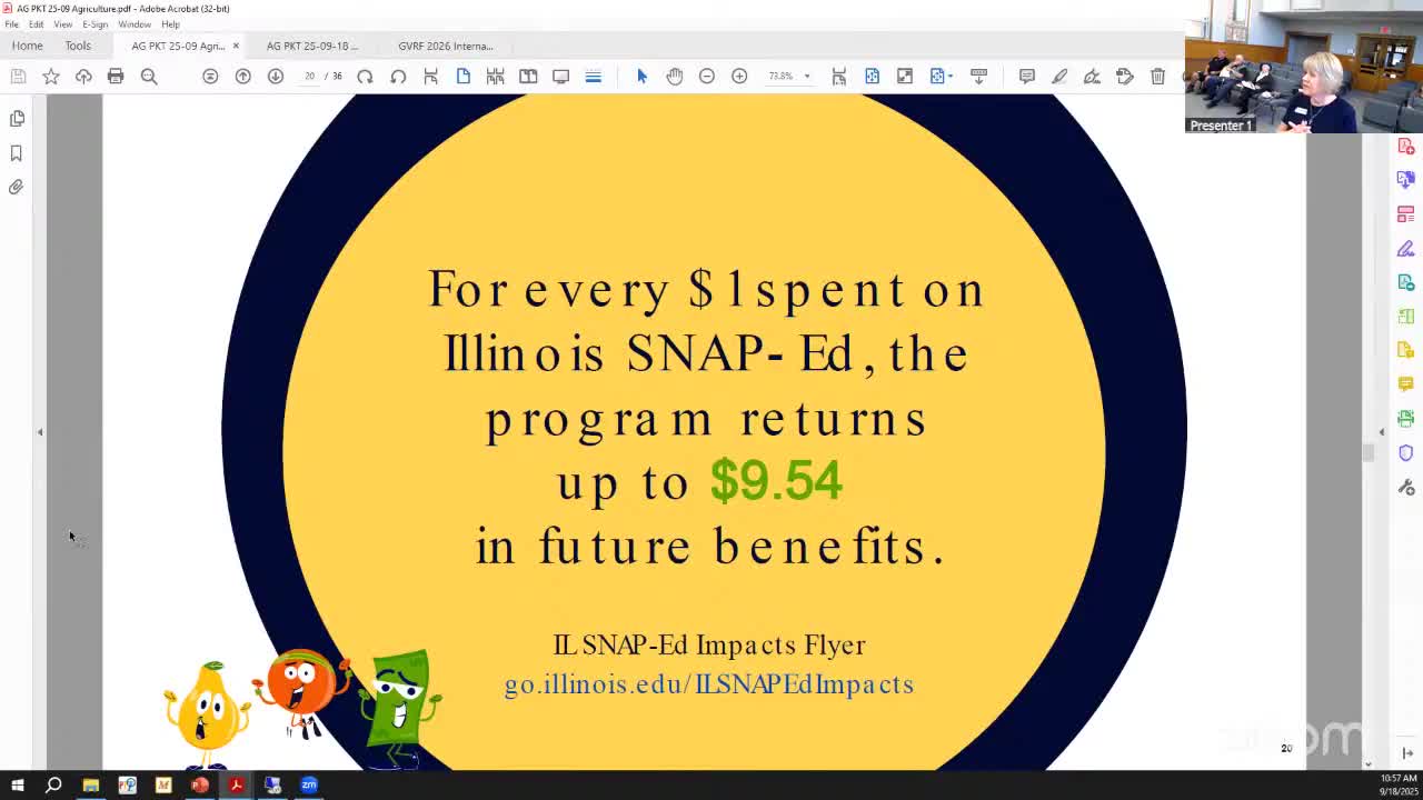 Illinois SNAP Ed Faces Funding Cuts Impacting Community Nutrition Programs