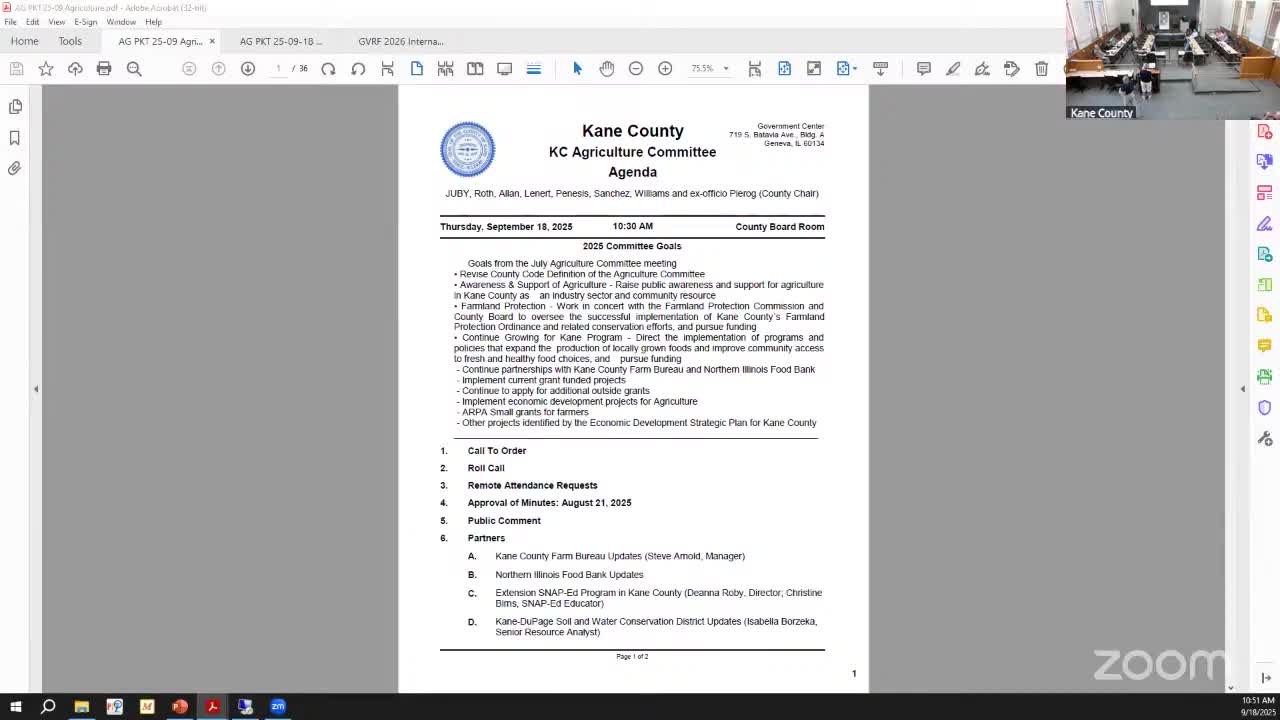 Kane County SNAP‑Ed funding to end Sept. 30; community gardens, pantries and farm grants face gap