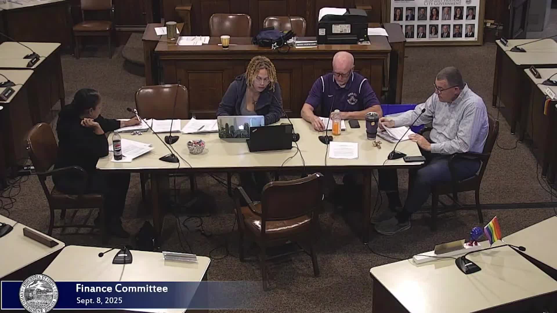 Committee approves transfers to cover electrical inspection payroll and late invoice