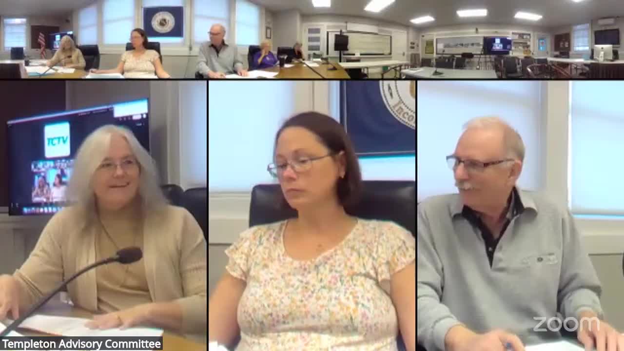 Templeton advisory committee proposes preferred-vendor list, procurement review