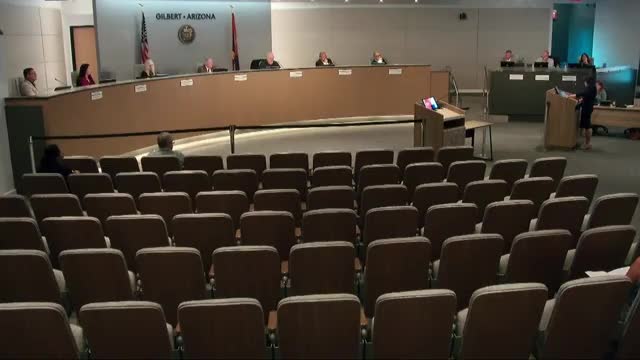 Gilbert outlines water cost pressures, North Water Treatment Plant milestones and planned rate steps