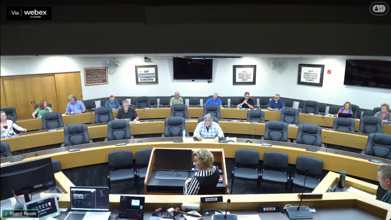 County staff ask that $1.3 million radio upgrade be added to 2026 public‑safety budget after repeated coverage failures