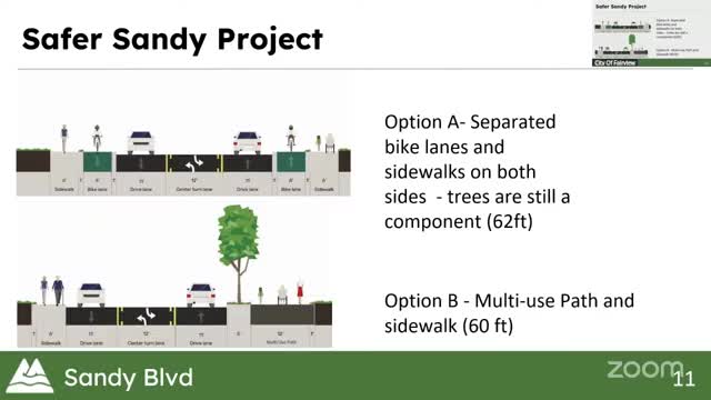 Sandy City Council Presents Two Bike Path Options and Plans December Review