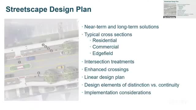 Consultant Kinleston Presents Comprehensive Street Design Plan for Edgefield Corridor