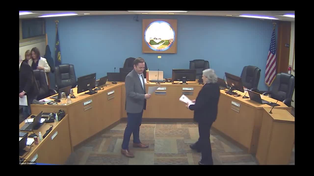 New mayor sworn in and council elects Don Hokanson as council president
