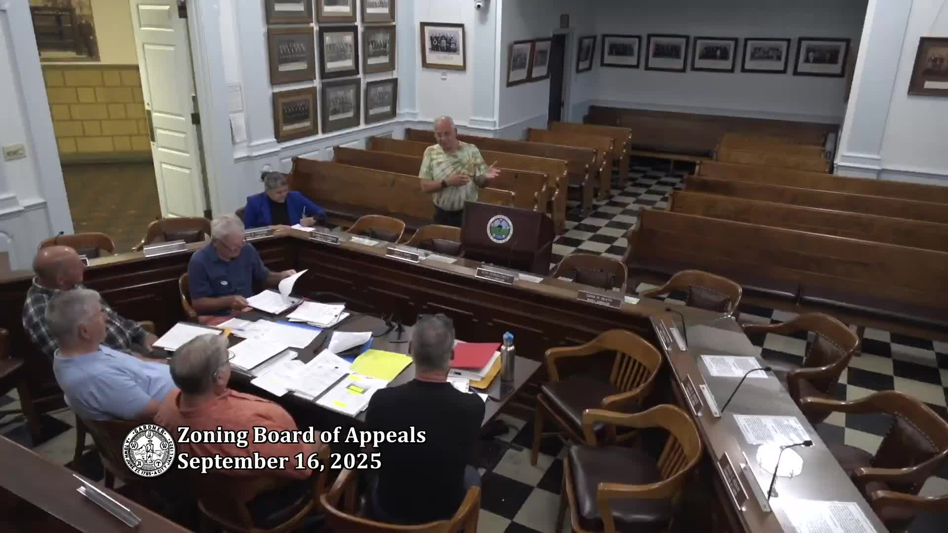 City Board Discusses Zoning Training and Upcoming Site Visit Evaluations